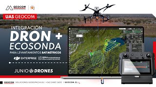 Integración de dron y ecosonda para levantamientos batimétricos