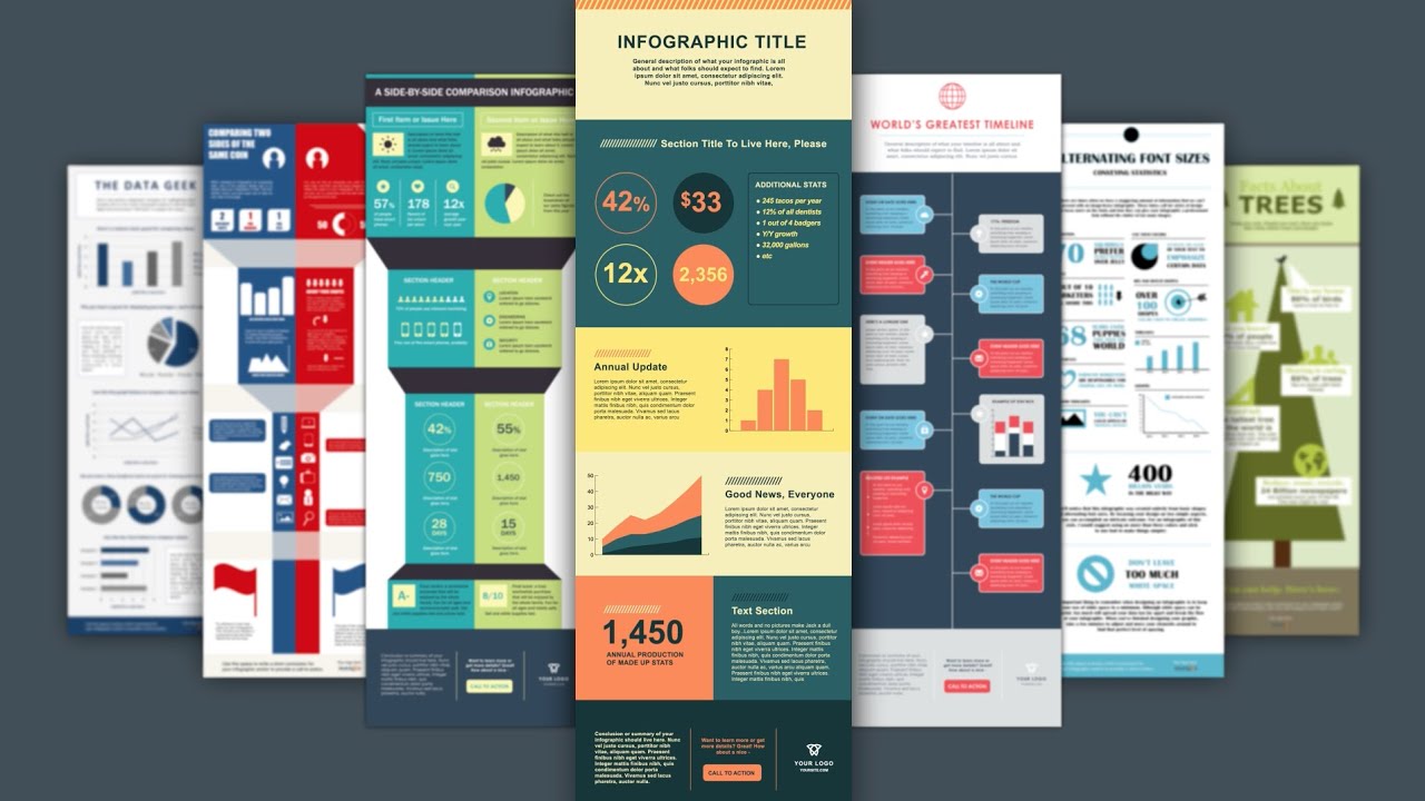 HubSpot's Free Infographic Templates - YouTube