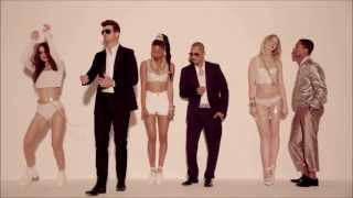 Robin Thicke Blurred Lines ft T I , Pharrell HD FREE DOWNLOAD