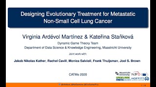 Dr. Katerina Stankova \u0026  Virginia Ardevol - Designing evolutionary treatment for metastatic NSCLC