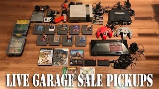 LIVE GARAGE SALE PICKUPS - PRE-SEASON MEGA HAUL!!!