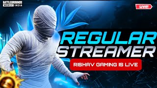 RUSH GAMPLAY 3.4 MODE WITH @EklavyaXgamingBGMI LIVE | REGULAR STREAMER - DAY 5 #bgmi #tranding #pubg