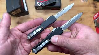 Microtech UTX-70 OTF Review- Comparison of Real & Fake  (How to spot the clone?)