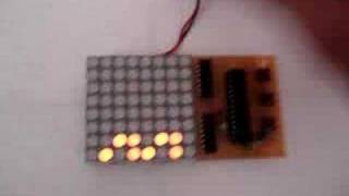 ATMEGA8 Binary Clock v0.5