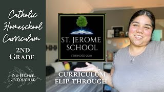 St Jerome’s Library Curriculum Flip Through | Catholic Homeschool