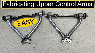 Fabricating Upper Control Arms - How to fabricate suspension control arms at home.