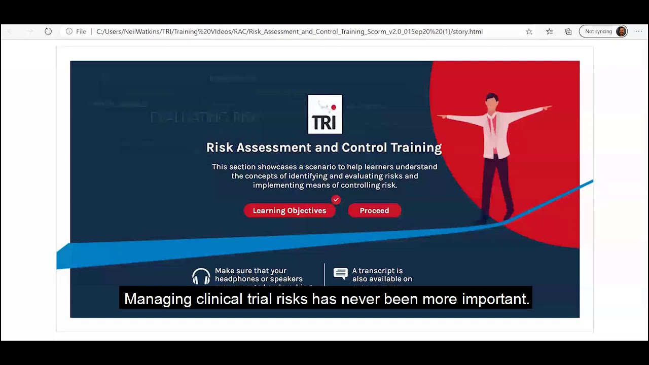Tri Risk Assessment Controls E Learning Trailer Youtube
