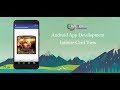 Android Studio Tutorial - Infinite Card View