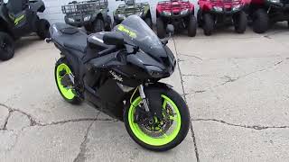 2007 Kawasaki Ninja ZX6R Crotch Rocket for sale in Michigan U4087