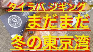 タイラバ ジギング まだまだ 冬の東京湾 #ジギング  #タイラバ #東京湾 #レンタルボート  #サニーサイドマリーナウラガ