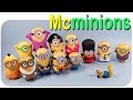 Minions Movie 2015 McDonalds Happy Meal 12 Talking Toys Collection