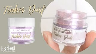 Edible Glitter for Cakes - Lilac Purple Shimmer, Sparkle \u0026 Super Shiny | Tinker Dust® | Bakell®