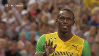 [HD] Usain Bolt World Record 200m 19,19 Berlin 2009