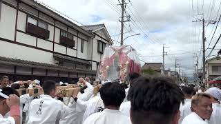 松尾祭　おかえり　四之社　御前通り①