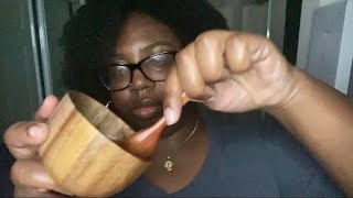 Asmr | Let’s Eat! Feeding You with a Wooden Spoon (mouth sounds, liquid candy, gum chewing) 👩🏾‍🍳