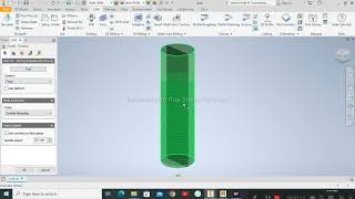 Bolt modelling and generating g code for CNC lathe machine using Autodesk inventor CAD and CAM