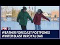 Weather forecast postpones Winter Blast in Royal Oak