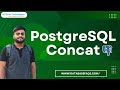 How to use concat() function in Postgresql | PostgreSQL Concat