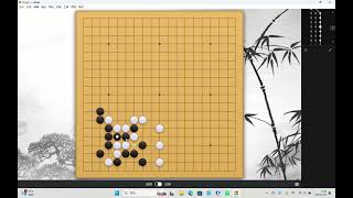 围棋妙手录（25）：黑先，请联络3个孤子，算清有4段+实力！