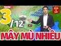 Dự Báo Thời Tiết Hôm Nay 3/12: Bản tin Dự Báo Thời Tiết trong 3 ngày tới mới nhất trên cả nước