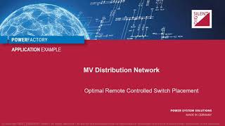 PowerFactory - MV Distribution Network - Optimal RCS placement