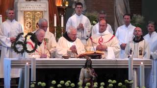 Father Valerijan Jenko OFM 60th anniversary mass, Šiška, Ljubljana, Slovenia