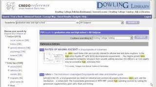 Database Searching Tips