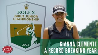 Gianna Clemente sets LPGA Tour Record