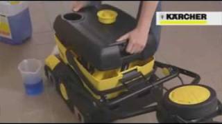 Karcher BR 40/10 Scrubber Driers : (compact and flexible scrubber drier)