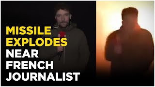 Ukraine War Live : French Journalist Come Under A Missile Attack While Reporting From Kramatorsk
