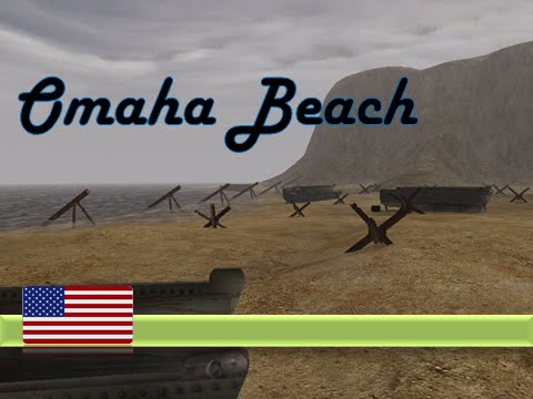 Battlefield 1942: Omaha Beach (Allied) - YouTube