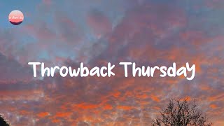 Throwback Thursday playlist 🐾 Nostalgia songs that defined your childhood