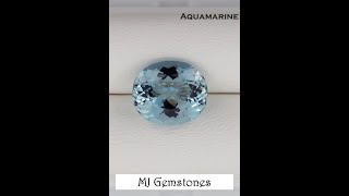 Aquamarine Gemstone | 2.82ct | Oval Shape