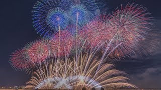 [4K] 2018 桑名水郷花火大会 NTN超特大仕掛 第1部～第3部ノーカット