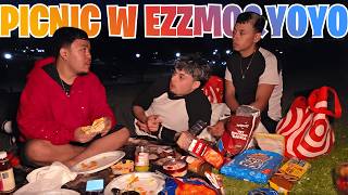 Benjy Chavez Picnic MUKBANG ft. Ezzmo & Yoyo | Coachella catch up, tea and MORE