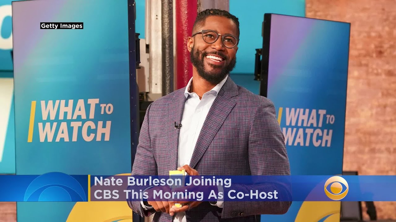 Nate Burleson Joining CBS This Morning As Co-Host - YouTube