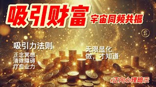 吸引財富，與宇宙同頻共振｜正確運用吸引力法則｜無限顯化，你也可以