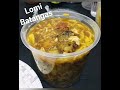 lomi batangas sa maulan na panahon.