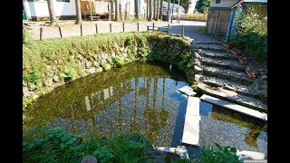 JG 秋田 六郷湧水群(名水百選)を全て巡る Akita,Rokugo Fountains