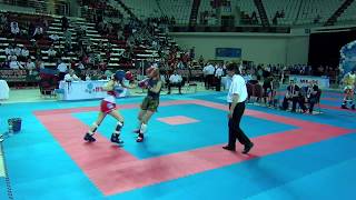 Lucija Regvat v Klara Kleczkowska WAKO World Championships 2019