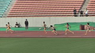 東海ｲﾝｶﾚ　女子400mR予選（2011.5.13　岐阜経済大学）