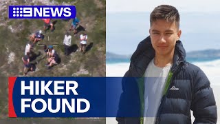 Missing hiker Hadi Nazari found alive after two weeks | 9 News Australia