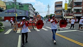 2023 10／7嘉義竹崎亨天慈惠堂前往梅山玉虛宮回駕，新北樹林柑園乾元會前往梅山玉虛宮進香#250人大陣仗