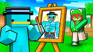 Dibujo = Beso en Minecraft!