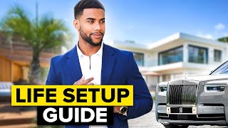 How To Build An ATTRACTIVE Life As A Man (Life Setup Guide)