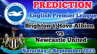 Brighton & Hove Albion vs Newcastle United Prediction and Betting Tips | 2nd September 2023