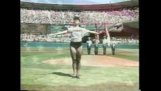 Smuin Ballet dances National Anthem at San Francisco Giants Game