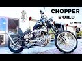 Chopper Build - Harley Davidson Motorcycle - Sportster 1200cc