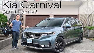 Can it Family? Clek Liing and Foonf Child Seat Review in the Kia Carnival