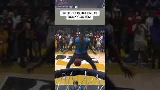 FATHER SON SLAM DUNK CONTEST DUO